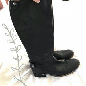 Frye Melissa Button Back-Zip Boots